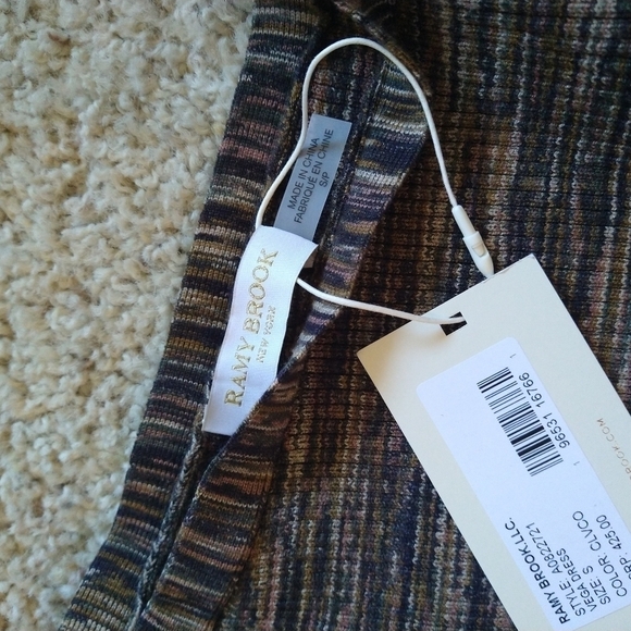 NWT Ramy Brook Vega Sweater Mini Dress - Picture 5 of 9
